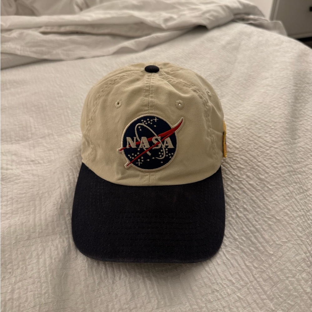 American Needle NASA Officially Licensed United Slouch Baseball Dad Buckle Strap